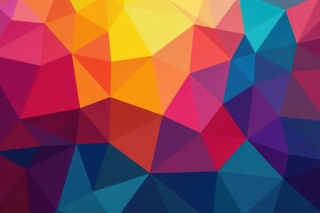 Geometric shapes in vibrant colors, forming a grid , shapes, grid, polygon