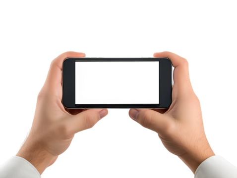 Hand Holding Smartphone