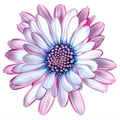 Obraz premium Xeranthemum Flower isolated on white background.close up.