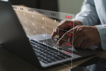 Booking Meeting Appointment Computer Online On digital tablet at office book appointment
