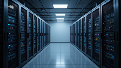 High-Tech Data Center Overview