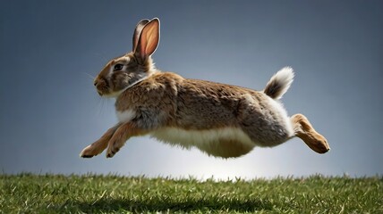 Obraz premium rabbit in the grass