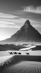 mountain landscape in the morning