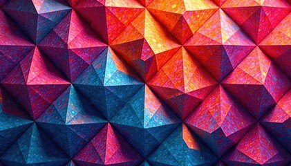 Fototapeta premium Abstract geometric shapes forming a continuous pattern, angles, geometric, repeatable