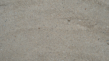 Above view of sandy beach has been smoothed out. for background and textured.