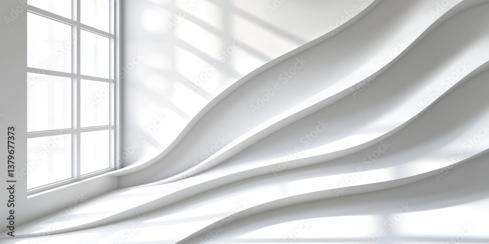 Poster a digital canvas of white, where a blank template, a window into endless possibilities, awaited the 
