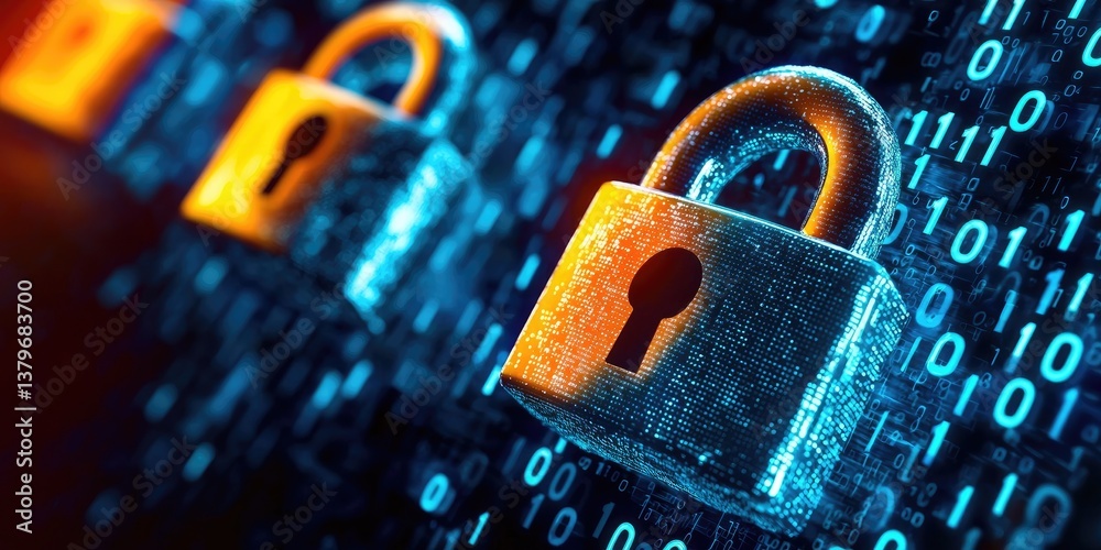 Aufkleber In a digital landscape teeming with cyber threats, cutting-edge data protection technologies explore a future where cybersecurity is paramount, ensuring the safety and pr