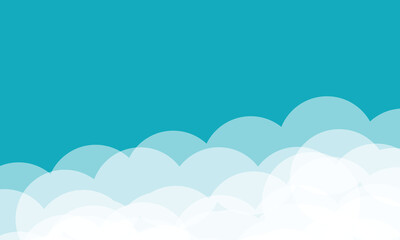 Cloud background blue sky color design  (20241206085850).eps