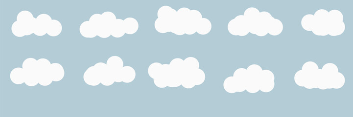 Cloud icon flat design sketch ilustration (20241211050724).eps