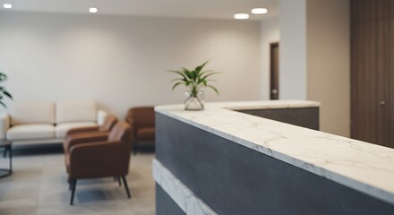 Modern Hospital Waiting Room