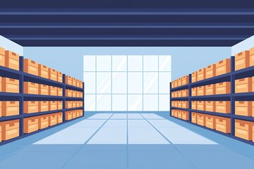 Fototapeta premium warehouse
