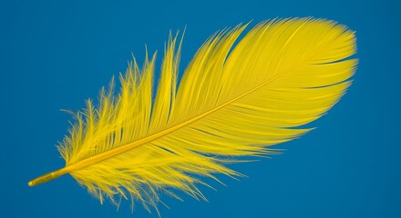 Obraz premium Sunlit Plume AI Generated