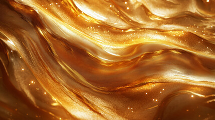 Abstract gold texture background. Abstract luxury gilded age wallpaper. Ai generated.