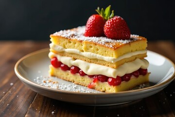 Classic Italian dessert, layers of coffee-soaked ladyfingers and mascarpone cream , bakery, baking