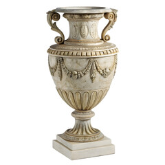 Fototapeta premium ancient greek vase isolated on transparent background 