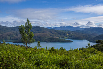 Wonderful view of Emerald Lake - Ooty, India