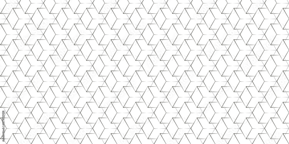 Fototapete vector grid metal gradient science web tech connection triangle diamond honeycomb hexagon art. seaml