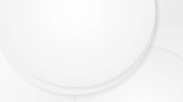 white background gradient wave circle animation footage video