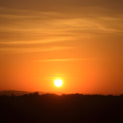 Obraz premium beautiful sunset