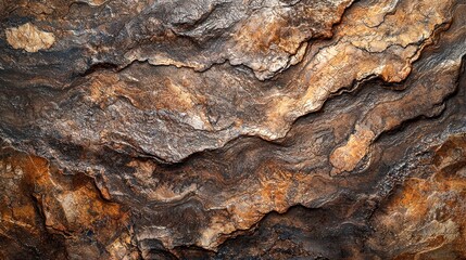 Abstract Natural Textured Surface of Weathered Stone and Rock