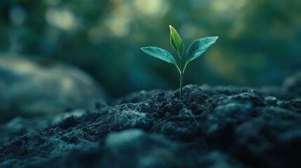 Seedling growth for earth day