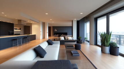 Fototapeta premium Sustainable living room ideas