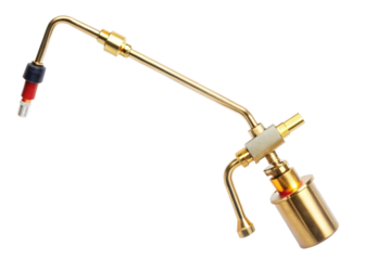 Cutting torch isolated on white background