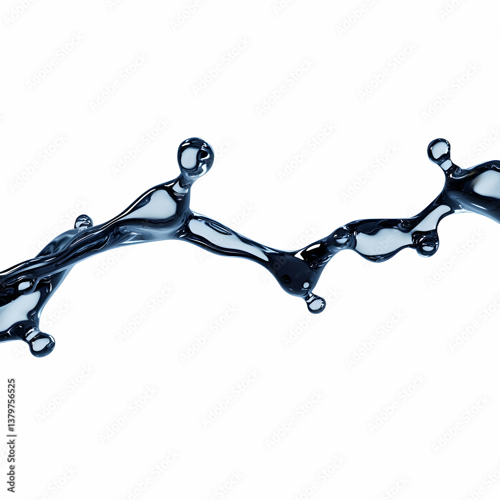 Poster dynamic visualization of internet data streams flowing seamlessly