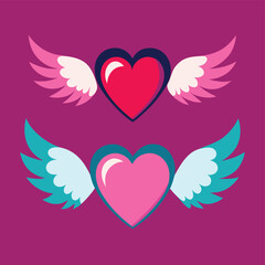 heart with wings