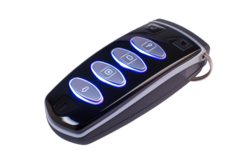 Modern Keyless Entry System Isolated On Transparent Background