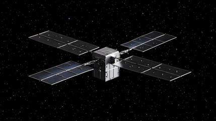 space, solar, sky, satellite, star, night, panel, constellation, technology, energy, earth, science, blue, astronomy, vector, illustration, planet, 3d, sun, galaxy, ecology, power, stars, communicatio