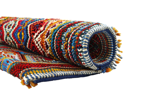 Durable Turkish Rugs Isolated On Transparent Background