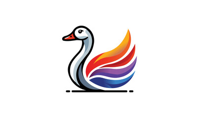 Goose IT Logo, Logo Design, IT Logo Design 