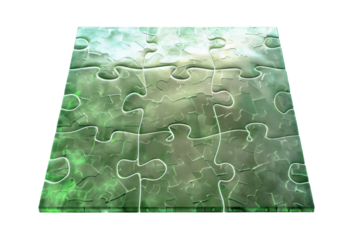 Full and Clear Image of a Glow-in-the-Dark Isolated On Transparent Background