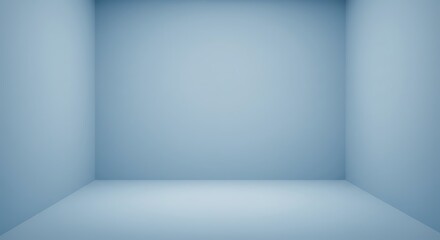 Serene Blue Geometry Silent Blue Chamber Subtle Hues Of Blue A Blue Minimalist Space Pale Blue Emptiness Blue Cube Reflection Soft Light Blue Room Into The Blue Void AI Generated