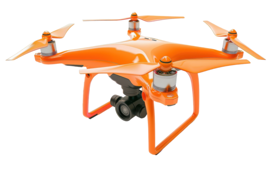 Kids' Remote Control Drone Isolated On Transparent Background - Powered by Adobe