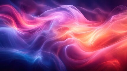 Obraz premium Abstract Colorful Swirls: A Symphony of Hues