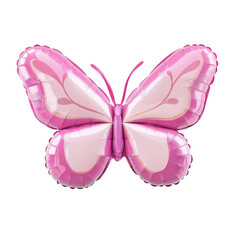 Pink Butterfly Foil Balloon Party Decoration,