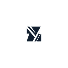 Z letter monogram logo design