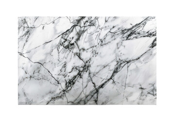 Stylish Marble Surface Isolated On Transparent Background
