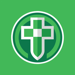 Medical logotype variant, medicine, institution, minimalism