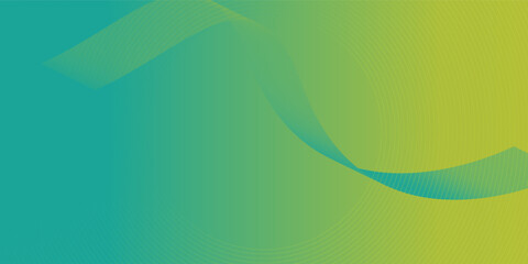 vector Light green modern corporate concept abstract background with light yellow color pattern editable wavy. EPS10