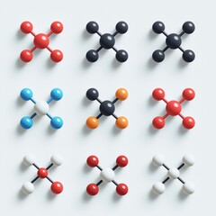 Exploring the Vibrant World of Chemical Bonds Through a Set of Six Different Colored Balls