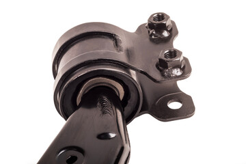 Car suspension component showing high precision engineering and design in a close-up view for automotive enthusiasts and technicians