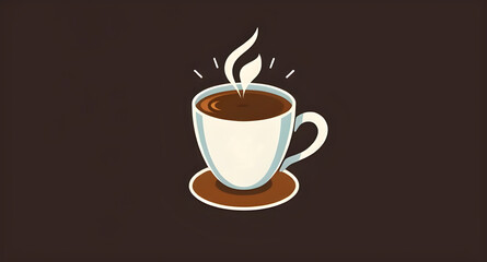 Obraz premium coffee cup icon
