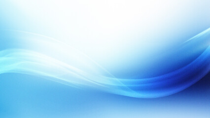 Abstract background with flowing blue and white lines creating a smooth gradient.