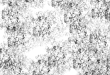 Abstract grunge black and white distressed texture background, Isolated on transparent background, PNG	