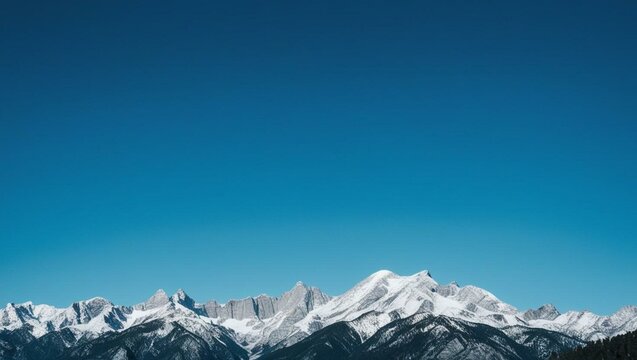 blue sky with mounth