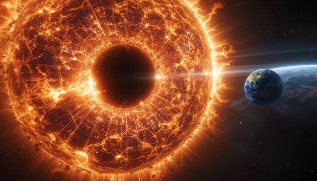 Cosmic Devourer: The Black Hole's Feast