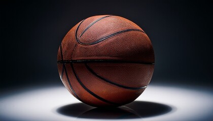 Obraz premium basketball on a white background